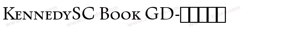 KennedySC Book GD字体转换